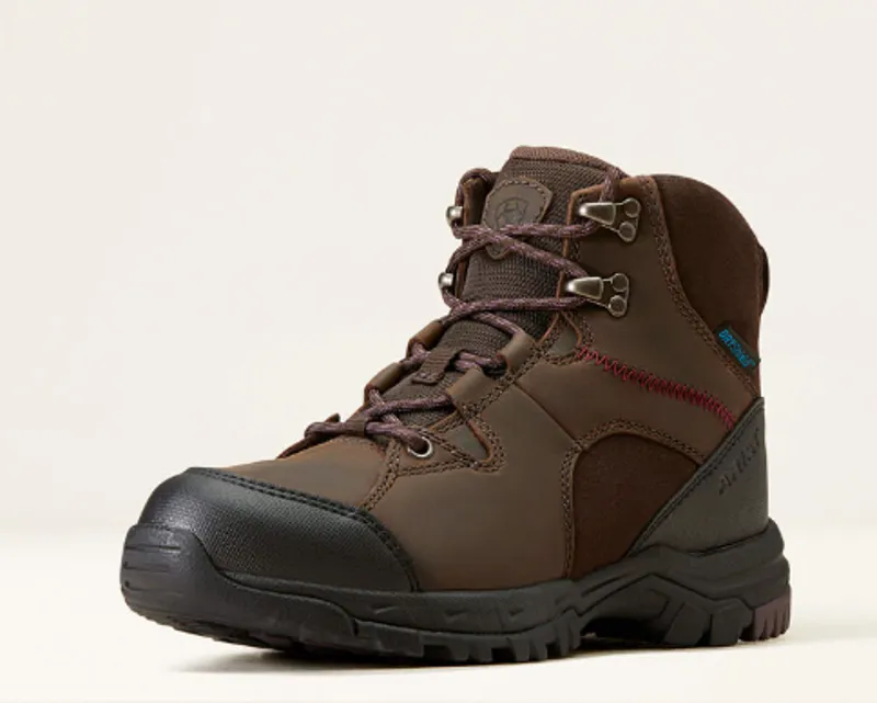 Ariat Mens Skyline Mid Waterproof Boot Chocolate Brown